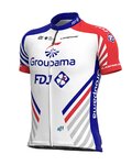 ALÉ jersey de manga corta - GROUPAMA FDJ 2020 - azul/rojo/blanco