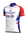 ALÉ jersey de manga corta - GROUPAMA FDJ 2021 - rojo/azul/blanco