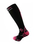 HAVEN medias - EVOTEC SILVER - rosa/negro