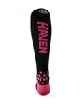 HAVEN medias - EVOTEC SILVER - rosa/negro