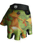 HAVEN guantes de dedos cortos - DREAM KIDS - negro/naranja/verde