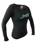 HAVEN maillot de verano de manga larga - AMAZON LADY LONG MTB - negro/verde