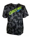 HAVEN Maillot y pantalón MTB - CUBES NEO - azul/negro
