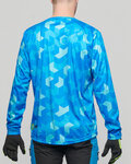HAVEN maillot de verano de manga larga - CUBES NEO LONG MTB - azul