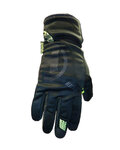 HAVEN guantes de dedos largos - KINGSIZE WINTER - negro/verde