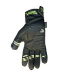 HAVEN guantes de dedos largos - KINGSIZE WINTER - negro/verde