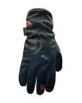 HAVEN guantes de dedos largos - KINGSIZE WINTER - negro/rojo
