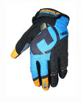 HAVEN guantes de dedos largos - SINGLETRAIL LONG - negro/azul