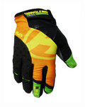 HAVEN guantes de dedos largos - SINGLETRAIL LONG - negro/naranja