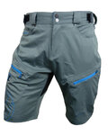 HAVEN pantalones cortos sin tirantes - NAVAHO SLIMFIT - gris/azul