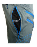 HAVEN pantalones cortos sin tirantes - NAVAHO SLIMFIT - gris/azul