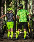 HAVEN pantalones cortos sin tirantes - NAVAHO SLIMFIT - negro/verde