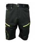 HAVEN pantalones cortos sin tirantes - NAVAHO SLIMFIT - negro/verde