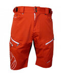 HAVEN pantalones cortos sin tirantes - NAVAHO SLIMFIT - blanco/rojo