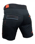 HAVEN pantalones cortos sin tirantes - AMAZON LADY - negro/rojo