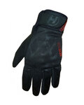 HAVEN guantes de dedos largos - SEVERIDE - negro/rojo