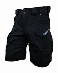 HAVEN pantalones cortos sin tirantes - CUBES BLACKIES - negro