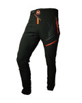 HAVEN pantalones largos sin tirantes - ENERGIZER LONG  - negro/rojo