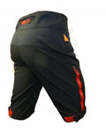 HAVEN pantalones cortos sin tirantes - SINGLETRAIL HMS - negro/rojo