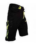 HAVEN pantalones cortos sin tirantes - SINGLETRAIL HMS - negro/verde
