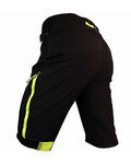HAVEN pantalones cortos sin tirantes - SINGLETRAIL HMS - negro/verde