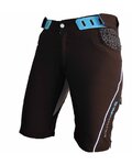 HAVEN pantalones cortos sin tirantes - SINGLETRAIL LADY - negro/azul
