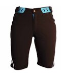 HAVEN pantalones cortos sin tirantes - SINGLETRAIL LADY - negro/azul