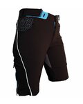 HAVEN pantalones cortos sin tirantes - SINGLETRAIL LADY - negro/azul