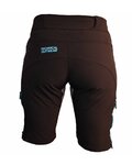 HAVEN pantalones cortos sin tirantes - SINGLETRAIL LADY - negro/azul