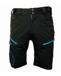 HAVEN pantalones cortos sin tirantes - NAVAHO SLIMFIT - negro/azul