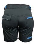 HAVEN pantalones cortos sin tirantes - AMAZON LADY - negro/azul