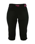 HAVEN pantalones cortos sin tirantes - ENERGY THREEQ 3/4 W - rosa/negro