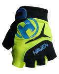 HAVEN guantes de dedos cortos - DEMO  - verde/azul