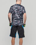 HAVEN Maillot y pantalón MTB - CUBES NEO - azul/negro