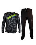 HAVEN Maillot y pantalón MTB - CUBES NEO LONG - negro