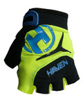 HAVEN guantes de dedos cortos - DEMO KIDS - verde/azul