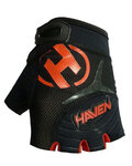 HAVEN guantes de dedos cortos - DEMO KIDS - rojo/negro