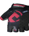 HAVEN guantes de dedos cortos - SINGLETRAIL - negro/rosa