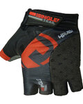 HAVEN guantes de dedos cortos - SINGLETRAIL - rojo/negro