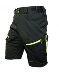 HAVEN pantalones cortos sin tirantes - NAVAHO SLIMFIT - negro/verde