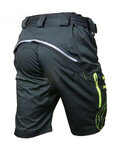 HAVEN pantalones cortos sin tirantes - NAVAHO SLIMFIT - negro/verde