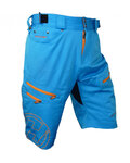 HAVEN pantalones cortos sin tirantes - NAVAHO SLIMFIT - naranja/azul