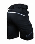 HAVEN pantalones cortos sin tirantes - CUBES BLACKIES - negro