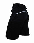 HAVEN pantalones cortos sin tirantes - CUBES BLACKIES - negro