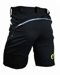 HAVEN pantalones cortos sin tirantes - CUBES BLACKIES - verde/negro