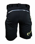 HAVEN pantalones cortos sin tirantes - CUBES BLACKIES - verde/negro