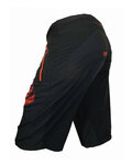 HAVEN pantalones cortos sin tirantes - ENERGIZER - rojo/negro