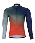 HOLOKOLO maillot de invierno de manga larga - AFTERGLOW WINTER  - multicolor/rojo