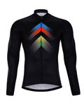 HOLOKOLO maillot de invierno de manga larga - HYPER WINTER  - negro/multicolor