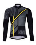 HOLOKOLO maillot de invierno de manga larga - TRACE WINTER  - amarillo/negro